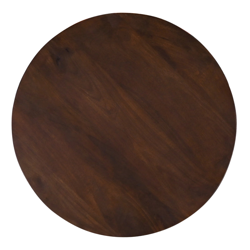 Walker Edison | Stylish Wood Round Side/End Table