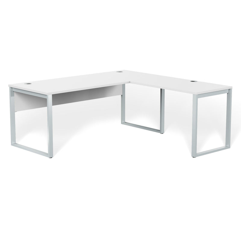 Walker Edison | Porvata L-Shaped 60" Desk