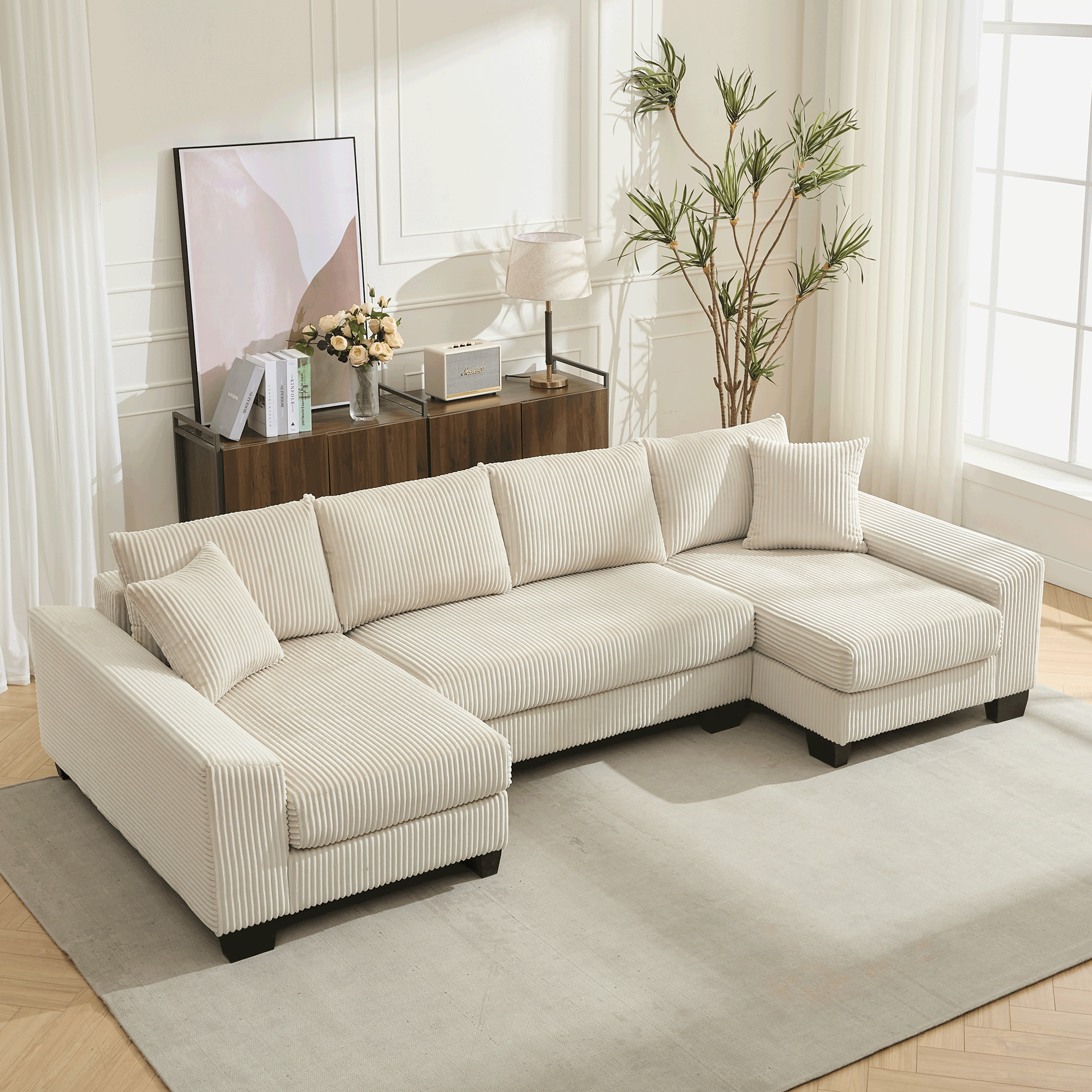 Walker Edison Sleeper Sofa Bed - Thumbnail 4