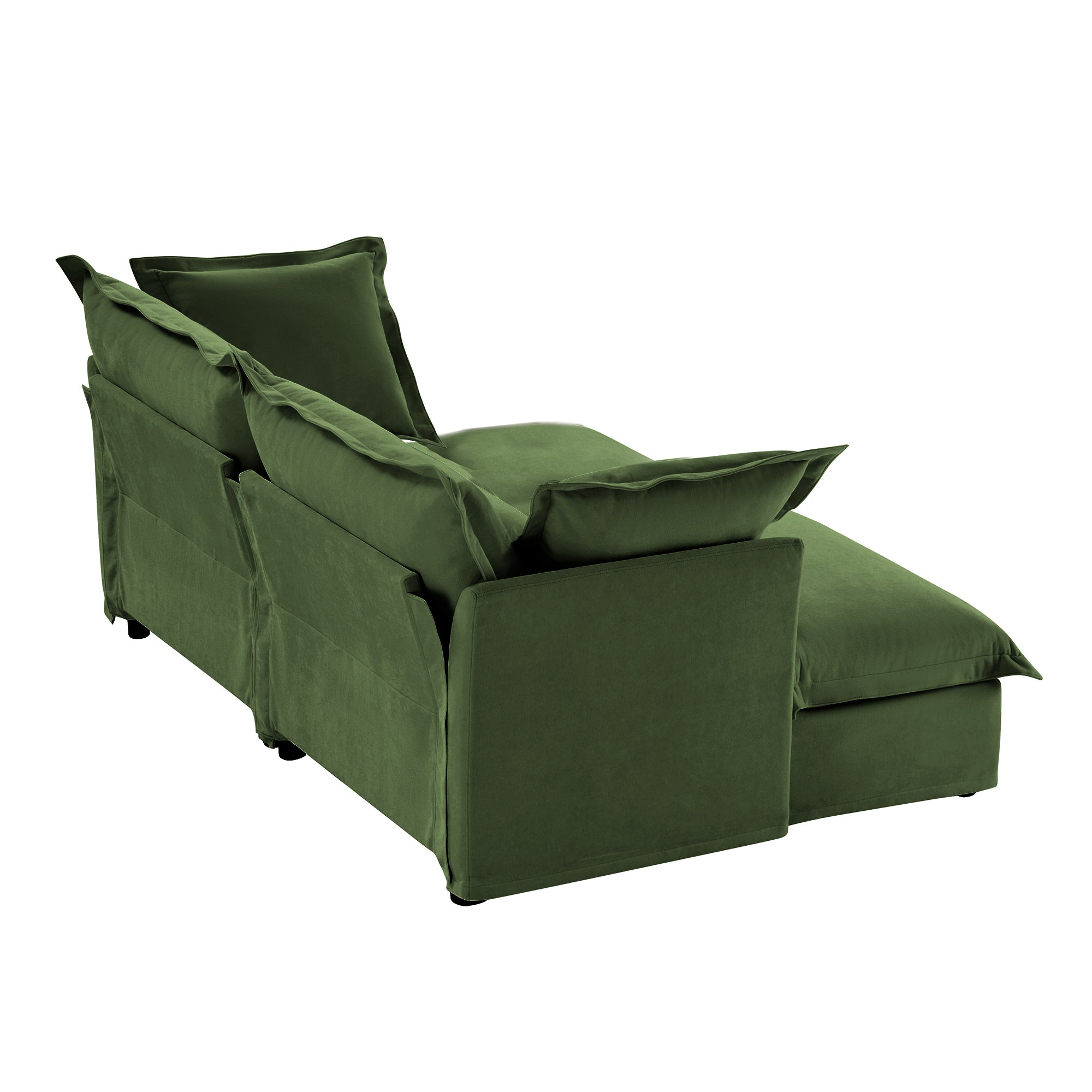 Walker Edison Loveseat Sofa - Thumbnail 4