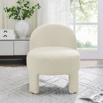 Walker Edison | Minimalist Plush Accent Chair Thumbnail