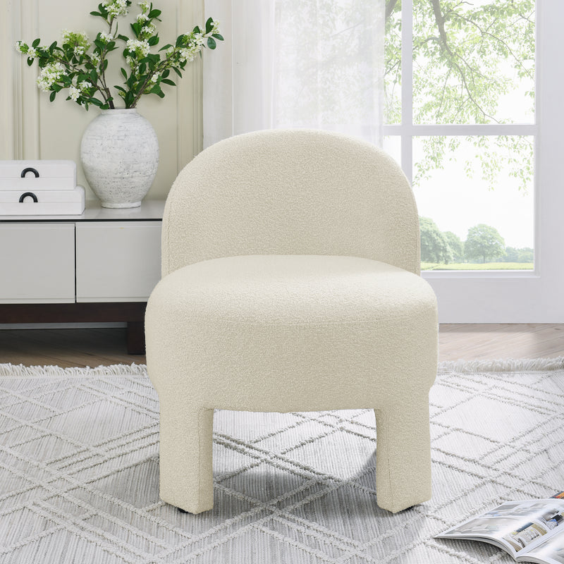 Walker Edison | Minimalist Plush Accent Chair