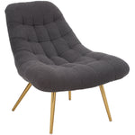 Walker Edison | Aubrey French Boucle Lounge Chair Thumbnail