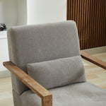 Walker Edison | Swivel Modern Upholstered Accent Chair Thumbnail