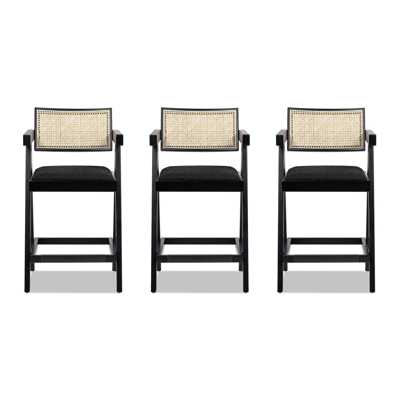 Walker Edison Milan Bar Stool - Thumbnail 4