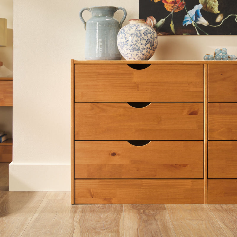 Declan 6-Drawer Solid Wood Dresser - RATING & REVIEW PROGRAM