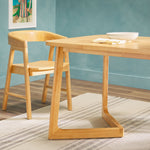 Ezra Modern Rectangle Dining Table for 6 Thumbnail