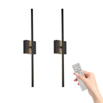 Walker Edison | Minimalist 2-Pack Modern LED Wall Sconce Thumbnail