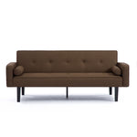 Walker Edison | Traditional Linen Convertible Sofa Bed Thumbnail