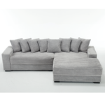 Walker Edison | Corduroy Right L-Shaped Sectional Cloud Couch Thumbnail