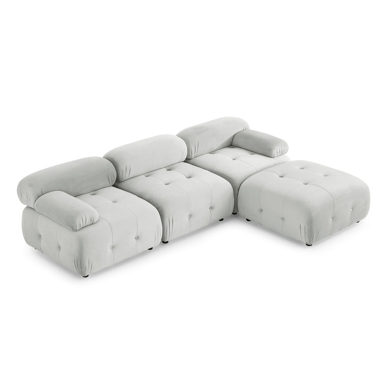 Walker Edison | Modular Cloud Sectional Sofa