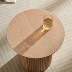 Walker Edison | Fluted Side Accent Table Thumbnail