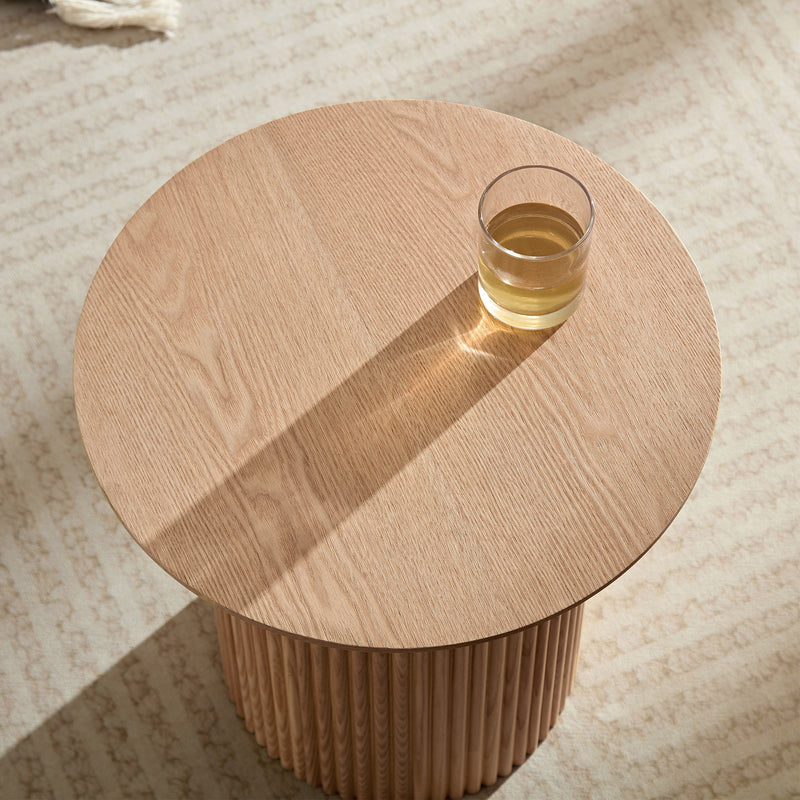 Walker Edison | Fluted Side Accent Table