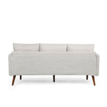 Walker Edison | Elevated Traditional Sofa Beige Thumbnail