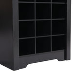 Walker Edison | Contemporary Design 30 Shoe Cubby Storage Cabinet Thumbnail