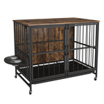 Walker Edison | Modern Kennel Dog Crate Table Thumbnail