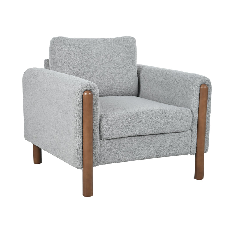 Walker Edison | Boucle Accent Chair