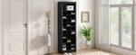 Walker Edison | Contemporary Design 30 Shoe Cubby Storage Cabinet Thumbnail