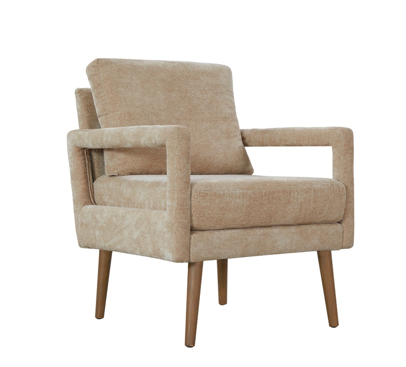 Walker Edison | Mid-Century Chenille Accent Chair