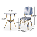 Walker Edison | 3 Piece French Bistro Set Thumbnail