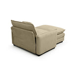 Walker Edison | Cloud Deep Sofa Chair With Ottoman Thumbnail