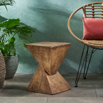 Walker Edison | Hourglass Modern Side Table Thumbnail