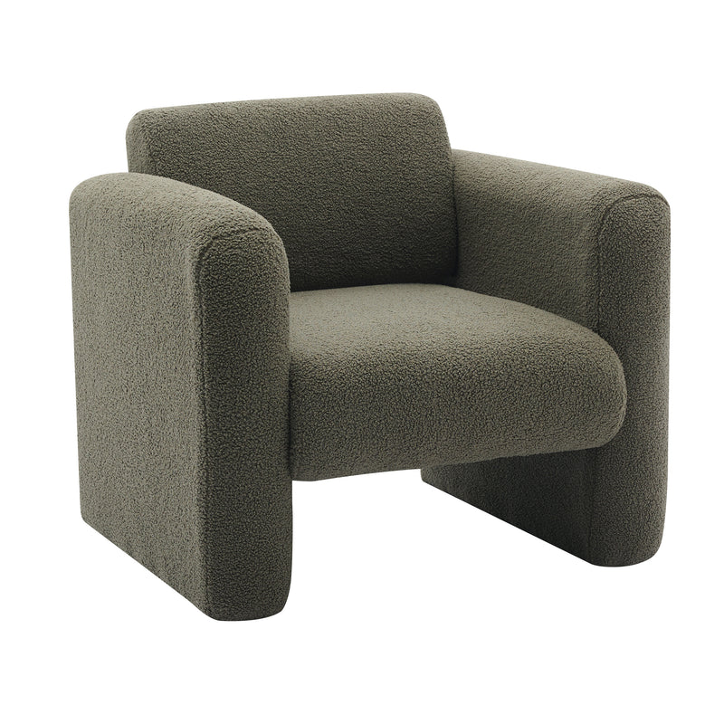 Walker Edison | Sherpa Modern Cloud Accent Chair