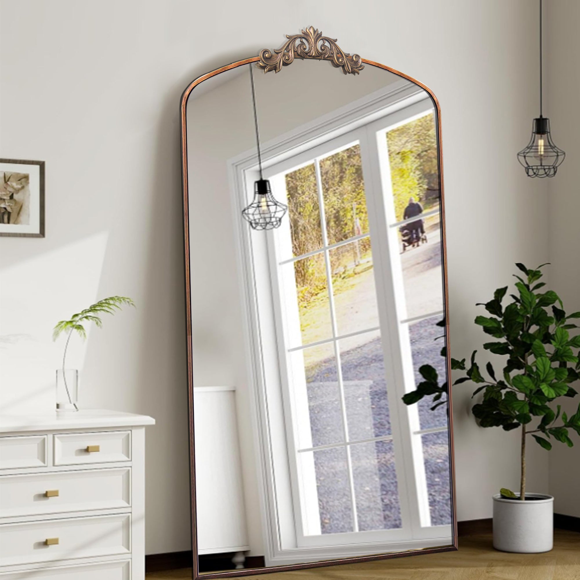 Walker Edison Arched Mirror - Thumbnail 5