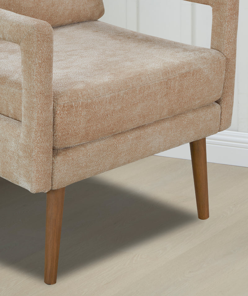 Walker Edison | Mid-Century Chenille Accent Chair