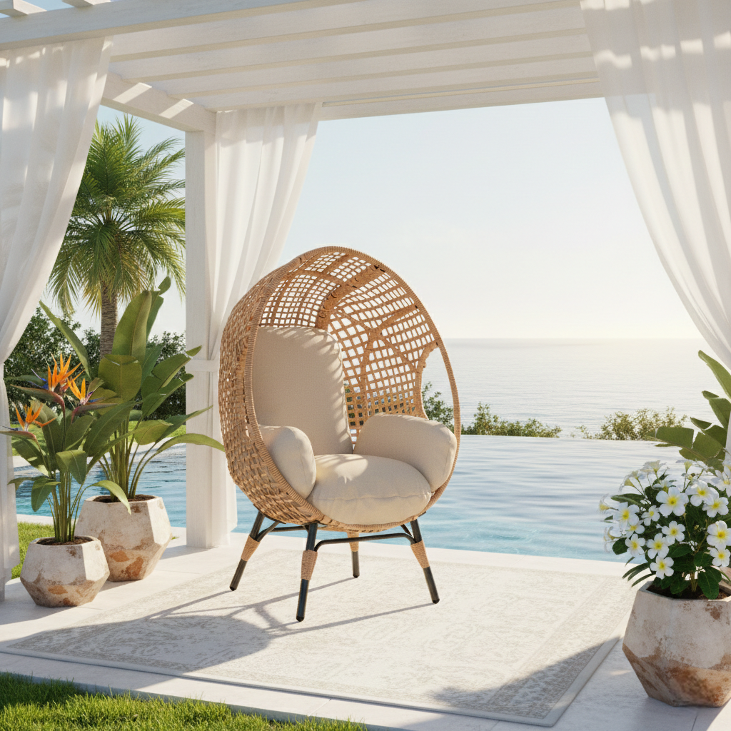 Walker Edison Hanging Egg Chair