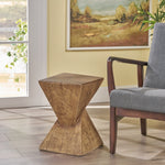 Walker Edison | Hourglass Modern Side Table Thumbnail