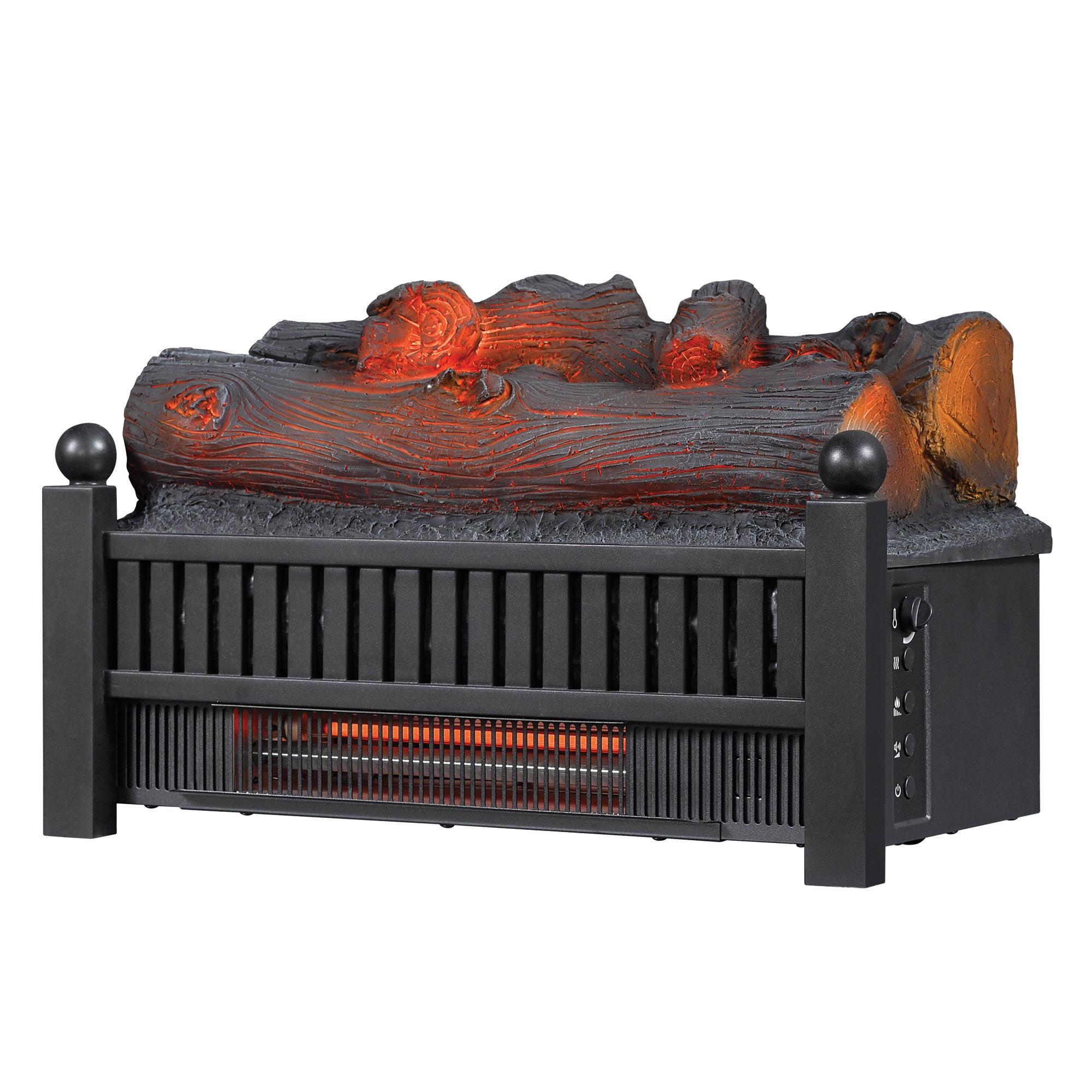 duraflame® Electric Infrared Log Set with Crackling Sound Effect
