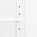 Walker Edison | White Tall Bathroom Storage Cabinet Thumbnail