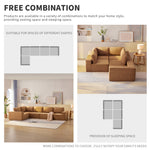 Walker Edison | Modular L-Shaped Sectional Sofa Thumbnail