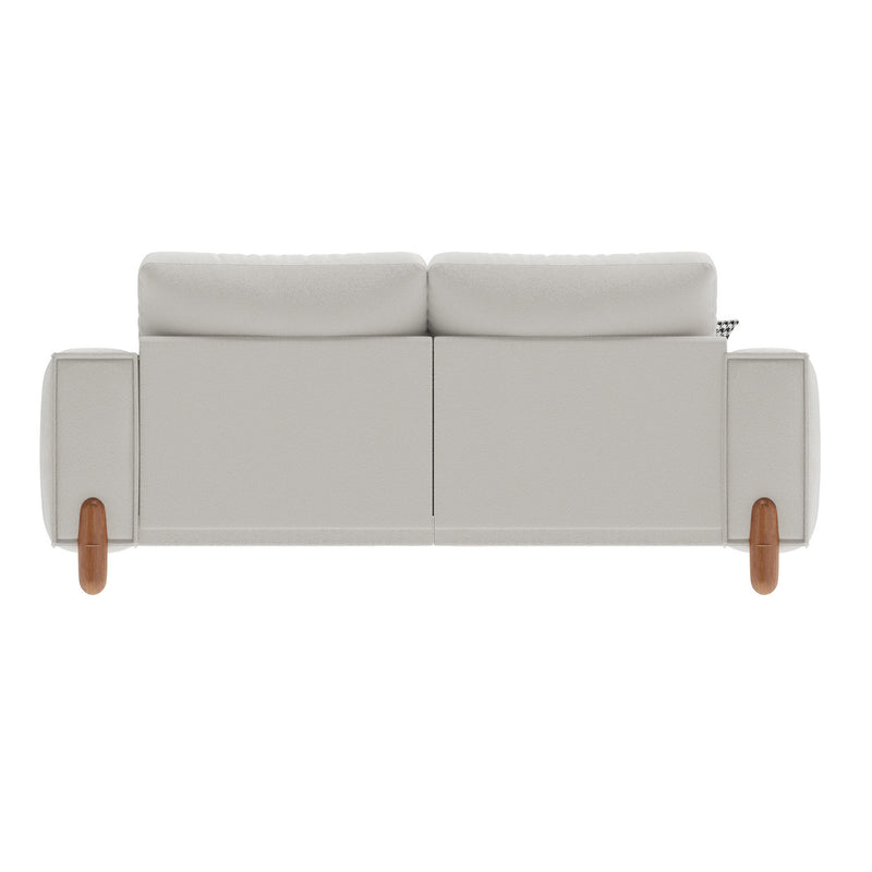 Walker Edison | Modern Teddy Tufted Loveseat Couch