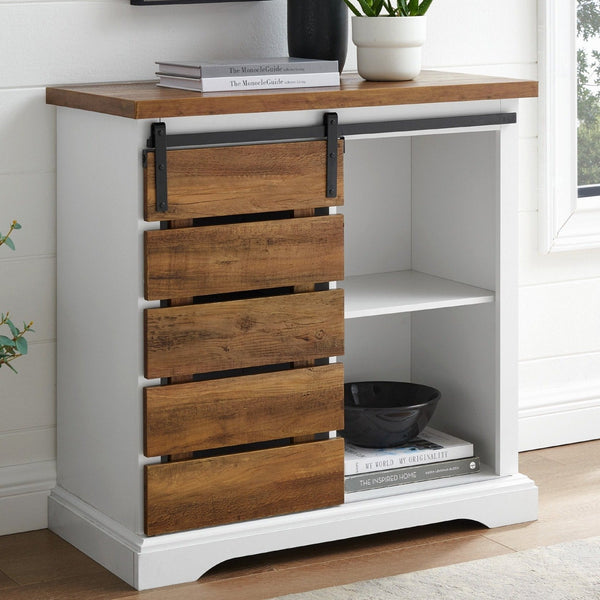 Alba Accent Cabinet Occasional Walker Edison 