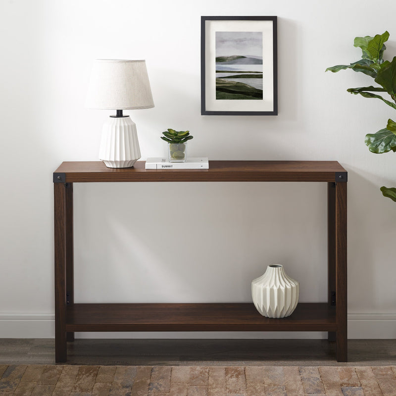 Metal X Entry Table – Walker Edison