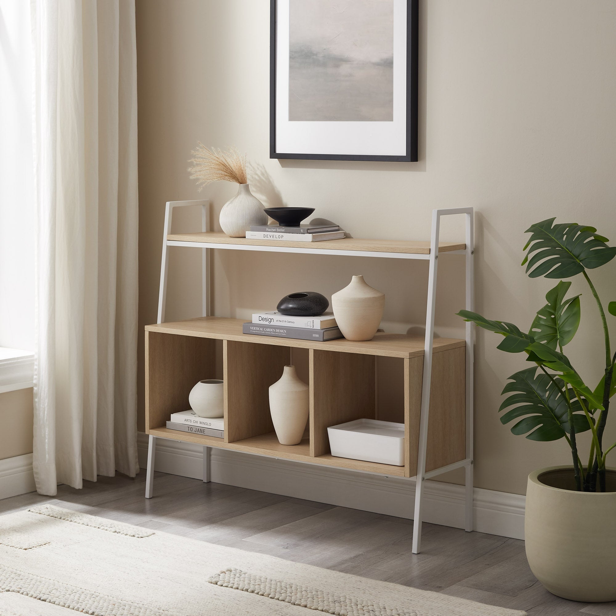 Arlo 40 3 Cube Storage Shelf Walker Edison Arlo 40 3 cube storage shelf walker edison