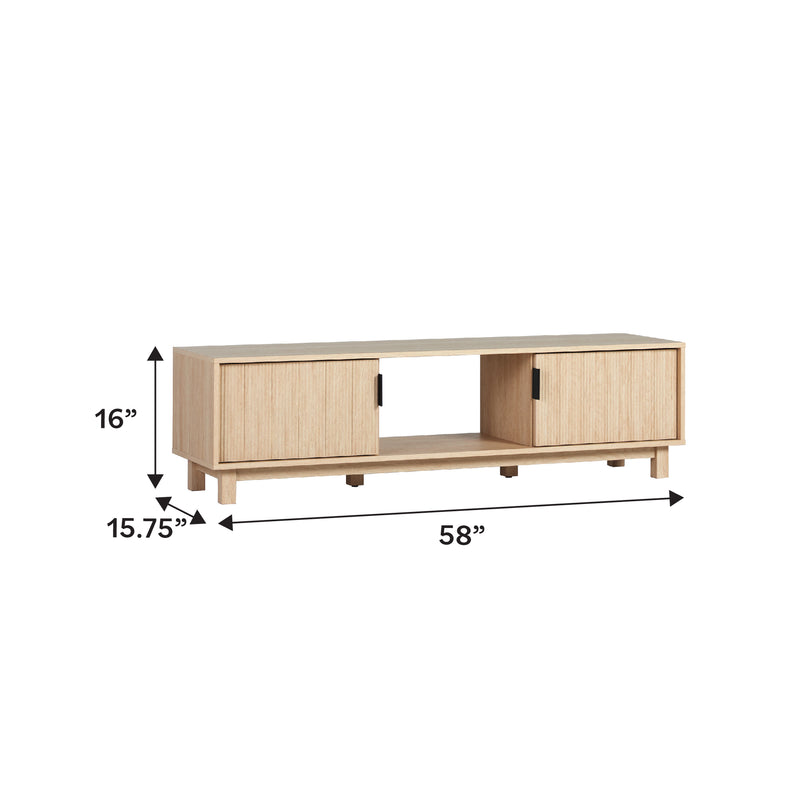 DIY Scandinavian Style TV Stand Plans photo