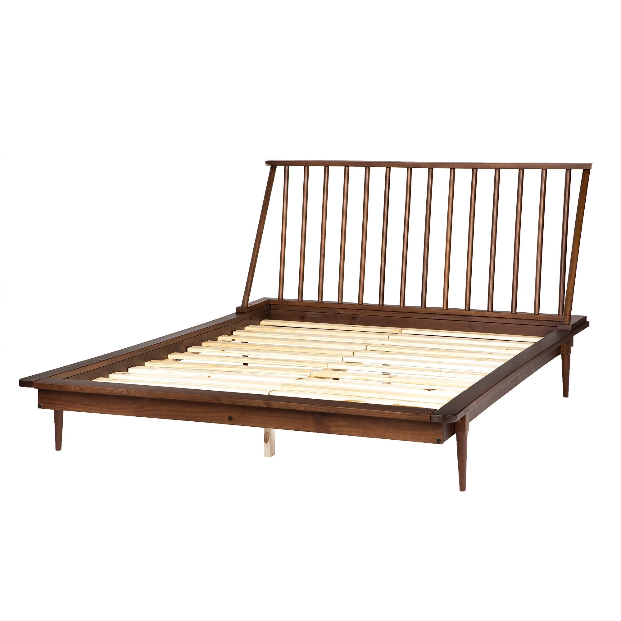 Spindle Back Solid Wood Beds – Walker Edison