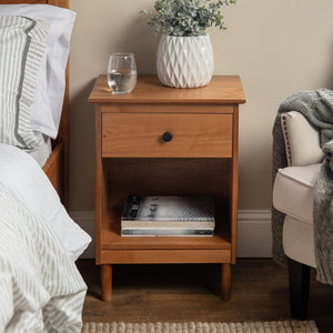 Spencer Solid Wood Transitional Nightstand