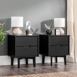 Sloane Mid Century Modern Solid Wood Nightstand Thumbnail