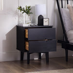 Sloane Mid Century Modern Solid Wood Nightstand Thumbnail