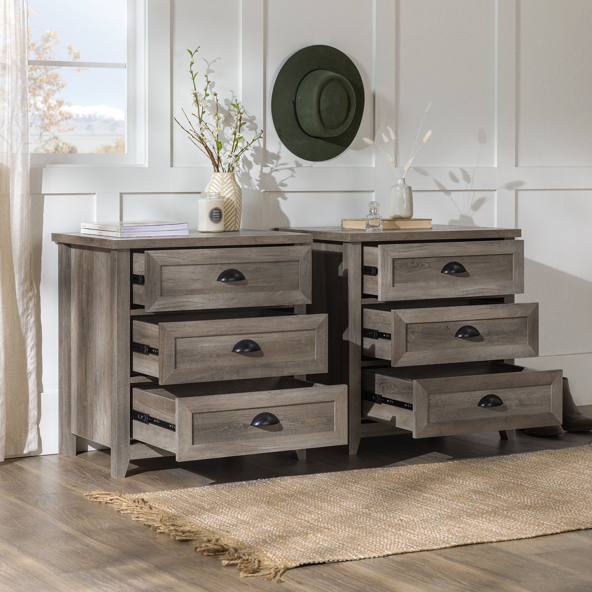 Odette Transitional Farmhouse Dresser or | Walker Edison