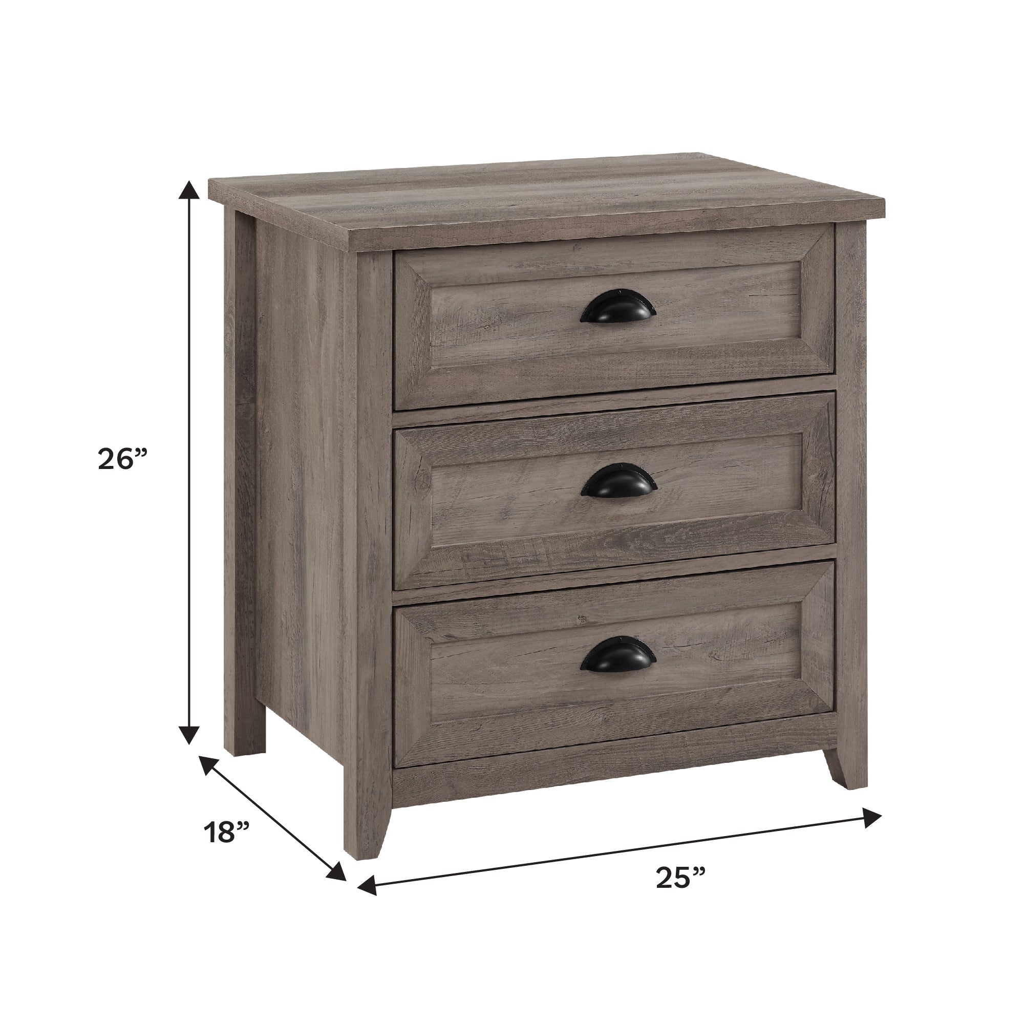 Odette Transitional Farmhouse Nightstand Collection – Walker Edison