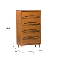 atticus solid wood mid-century modern dresser reviews Atticus Solid Wood Mid-Century Modern Chest – Walker Edison