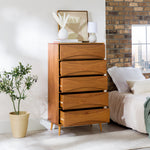 Atticus Solid Wood Mid-Century Modern Chest Thumbnail