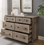 Odette Transitional Farmhouse Collection (Dresser or Nightstand) Bedroom Walker Edison  Thumbnail