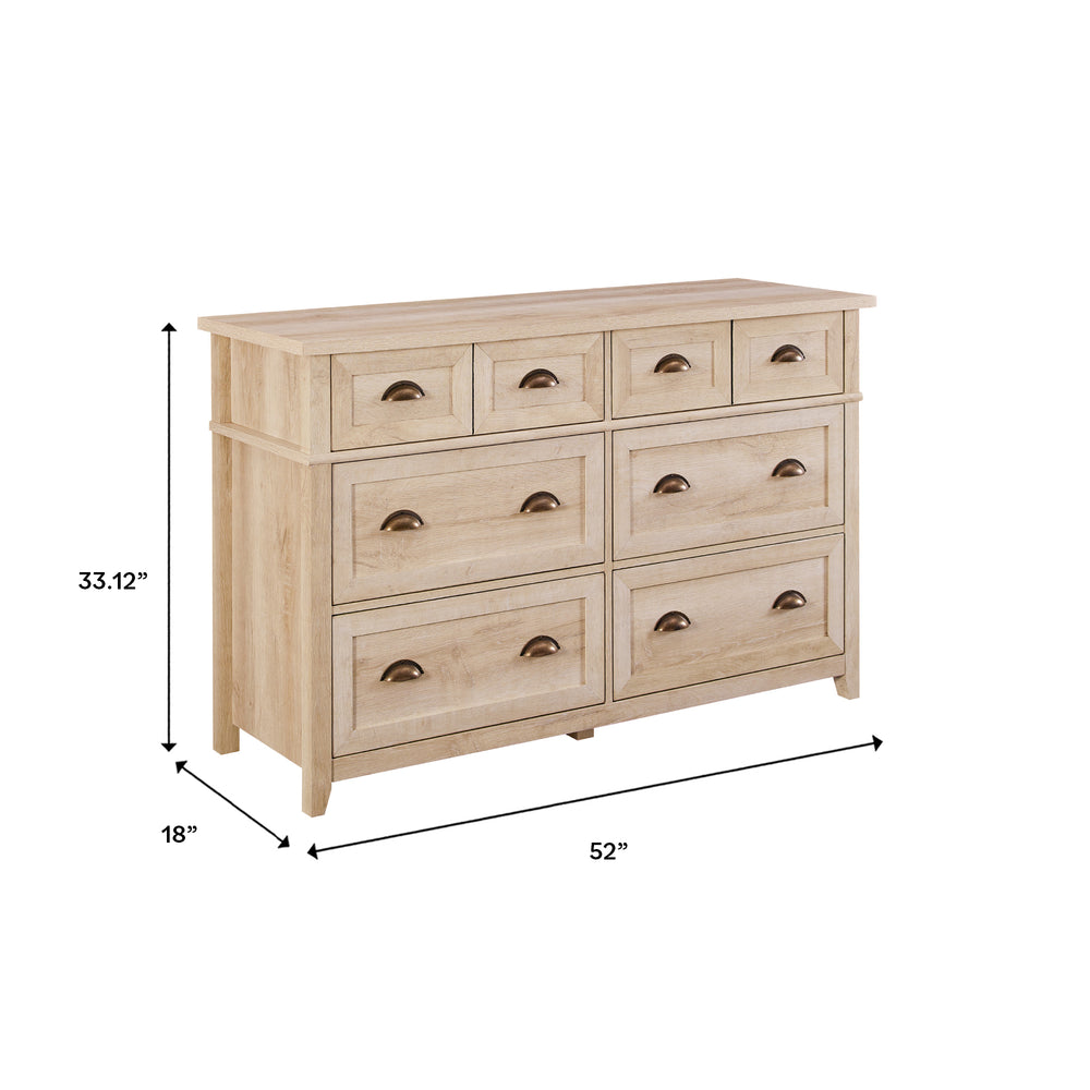Odette Transitional Farmhouse Dresser Collection Dresser / Grey Wash