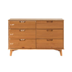 Sloane Mid Century Modern Solid Wood Dresser Thumbnail